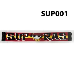 145*18 cm Size Ultras SUPRAS Elastic Scarf for Fans Double-faced Knitted SUP001