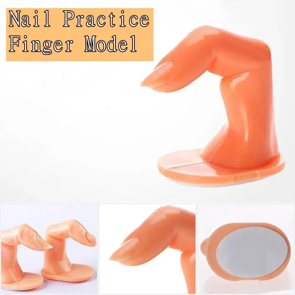Hot Beginner Practice Exhibition Of Works Simulation Stand False Finger Model Nail Art Training