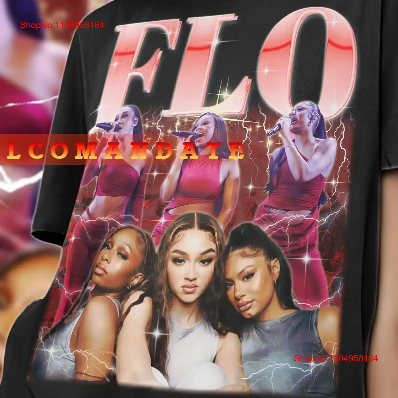 FLO Vintage T Shirt Homage Fan Retro 90s Sweater Merch Girl Group Jorja Douglas Stella Quaresma vintage Washed streetwear