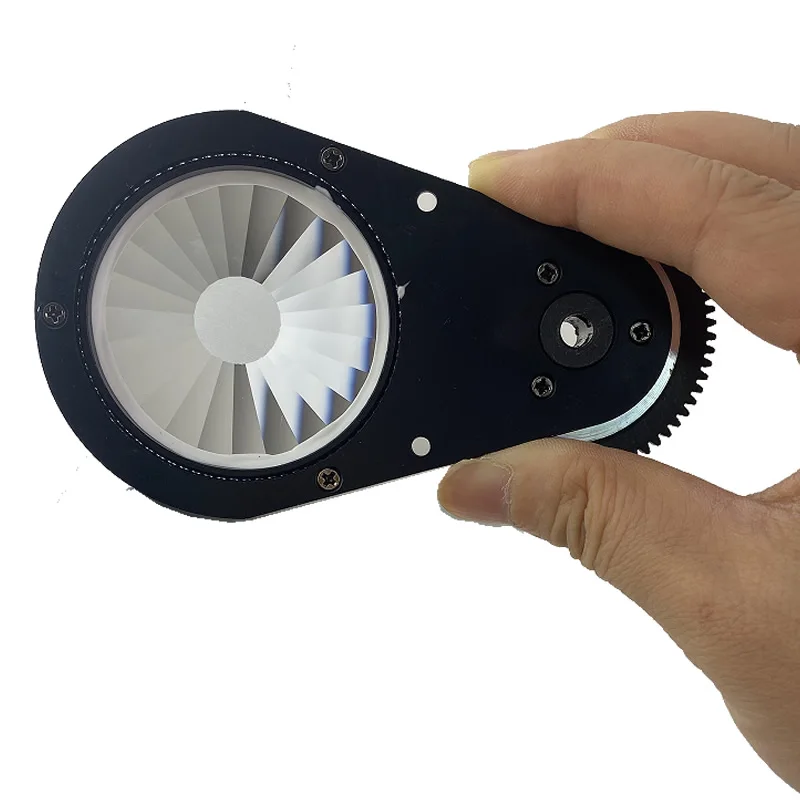 46mm Prism with Frame Bracket Prism Set for 200W230W Beam 5R 7R Light 24 Facet Honey Prism with Beam Light Spare Parts