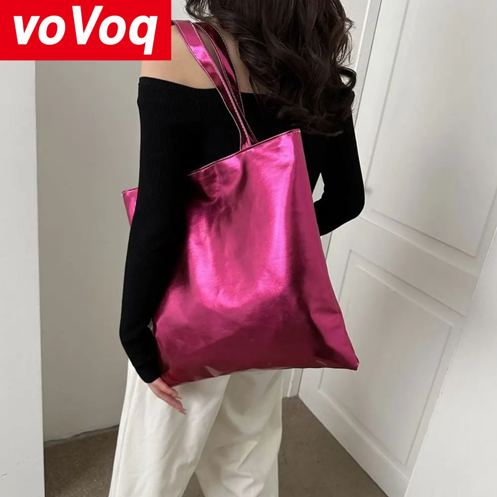 

Colorful Fashion Trendy Large Capacity Tote Bag 2025 New Simple Commuter Versatile Shoulder Bag for Women