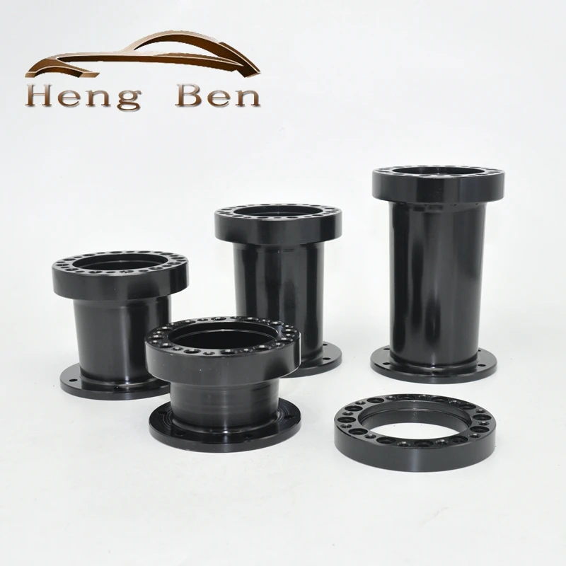 Espaçador universal do cubo do volante 13mm 51mm 76mm 101mm 128mm kit chefe do cubo do volante