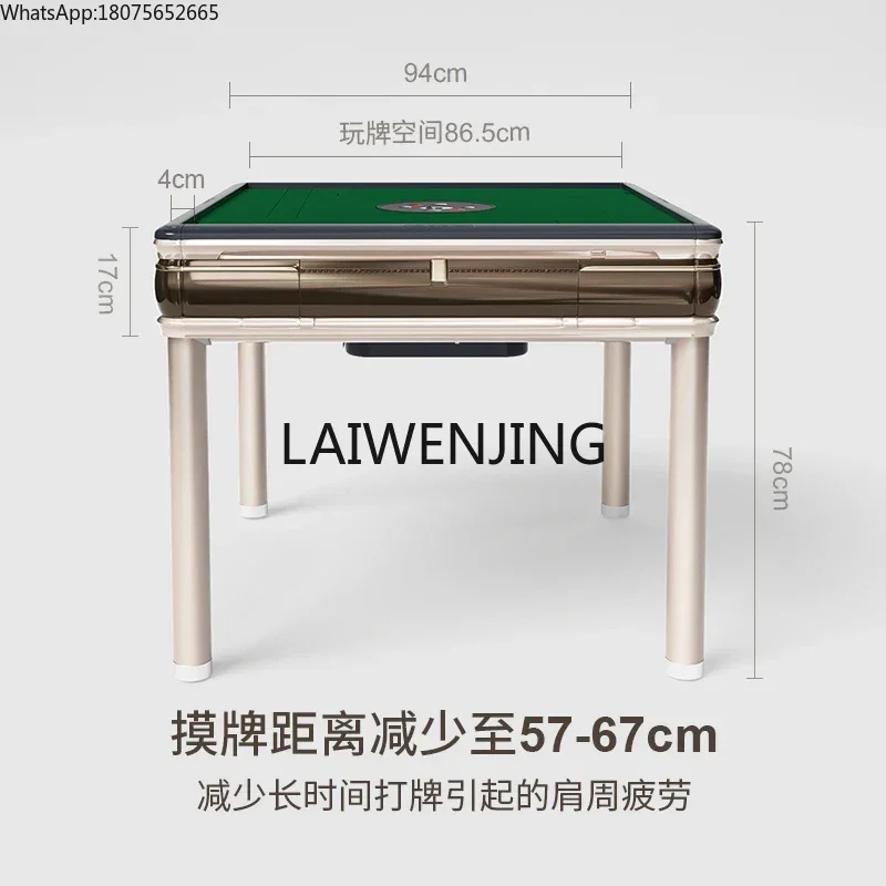 LYY LYN mahjong machine Automatic household dining table dual-purpose mahjong table four-port machine