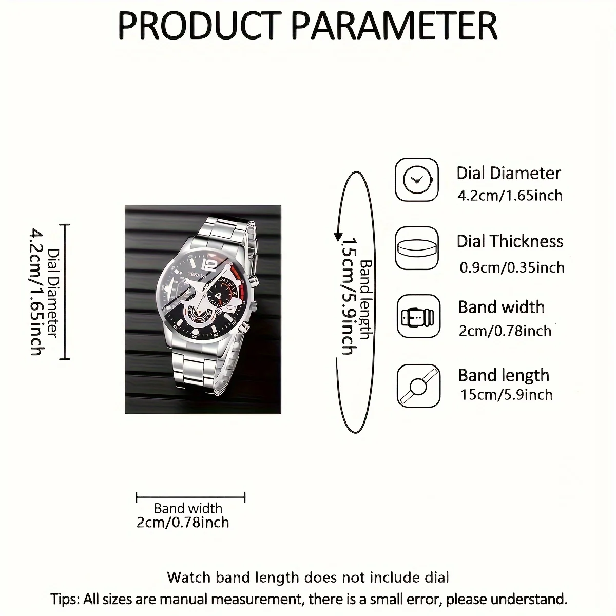 女性のためのファッショナブルなクォーツ時計,デジタル亜鉛合金,クロスペンダント,ネックレス,リング,ブレスレット,1セットあたり4個