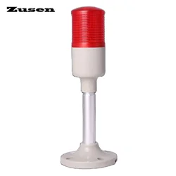 Zusen 40mm TB42-1T/W-D-J 12V 24V 110V 220V Red Color Warning Light Signal Tower Light Machine with Buzzer