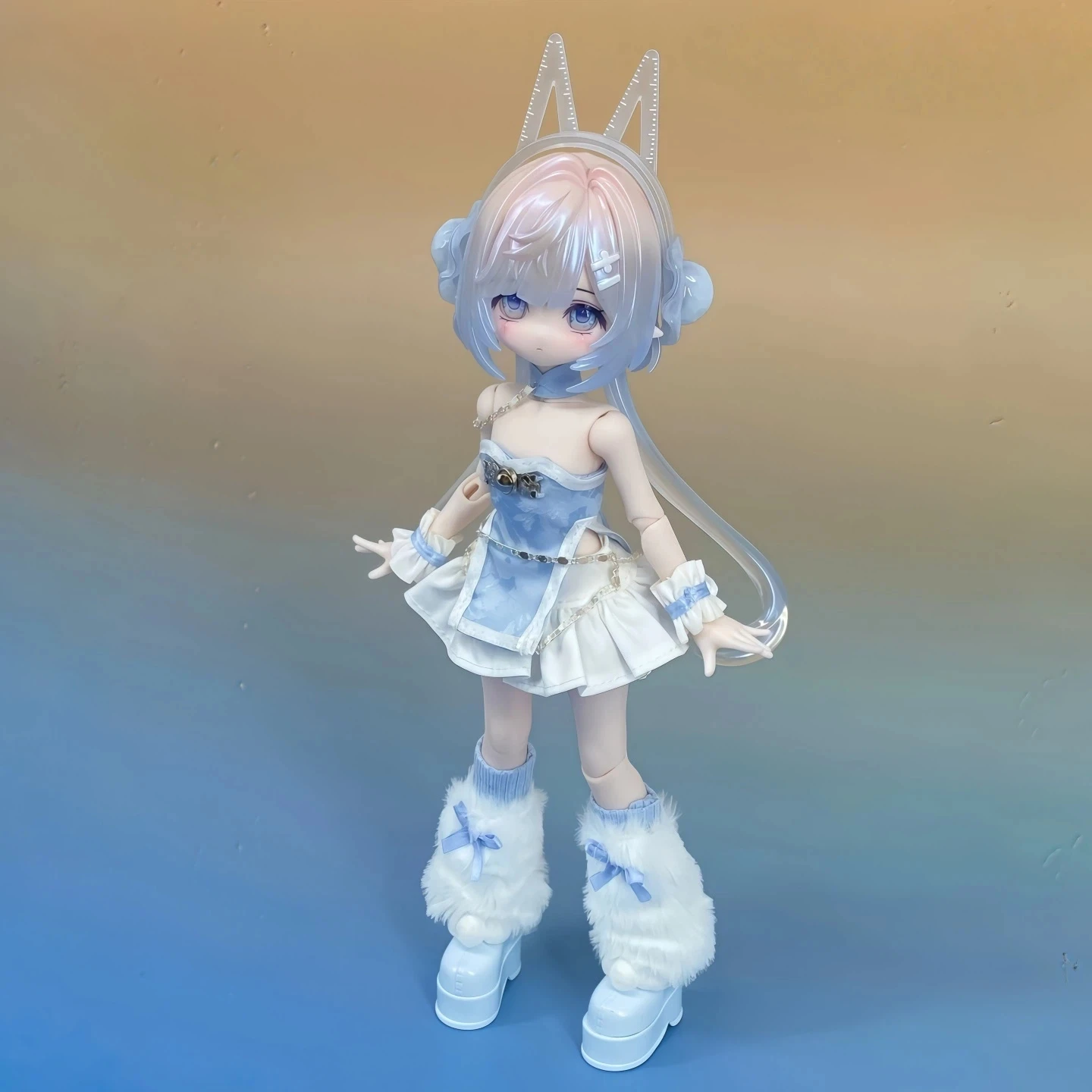 

Authentic Mi Tian Third Generation Fortune Small Sign Spirit 8 Points Bjd Blind Box Mobile Doll Dress Up Handmade Ornament Gift