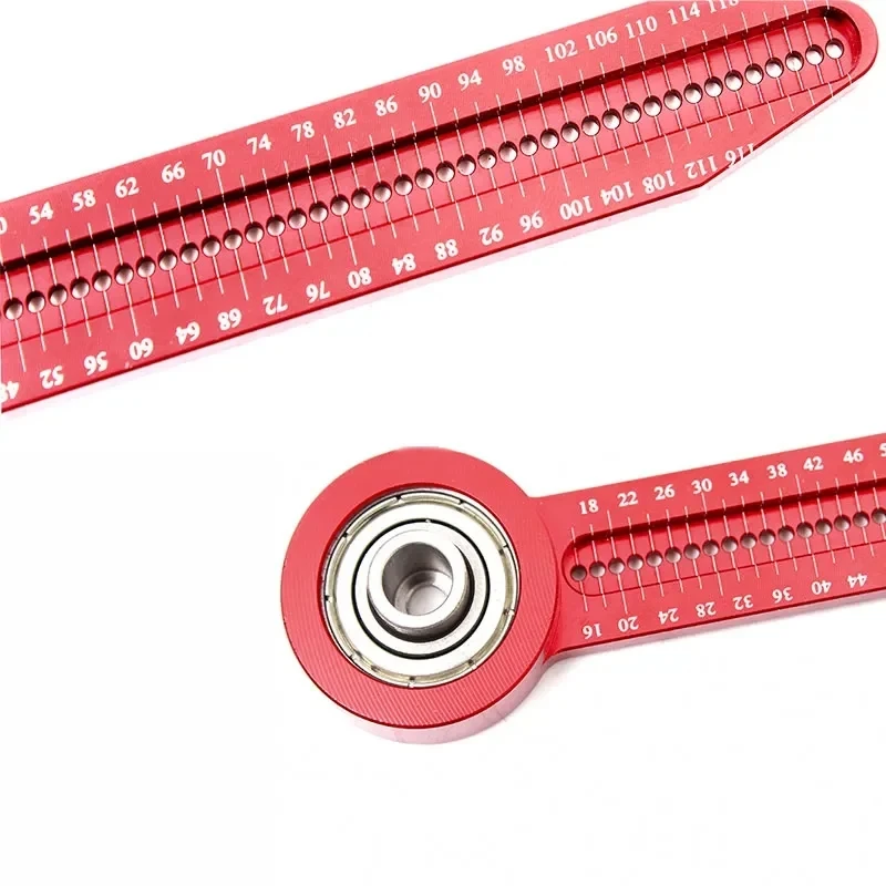 Woodworking Compass Scribe 360 Degree Round Marking Gauge Aluminum Drawing Circle Ruler Carpenter Tool Portable Compass ﻿