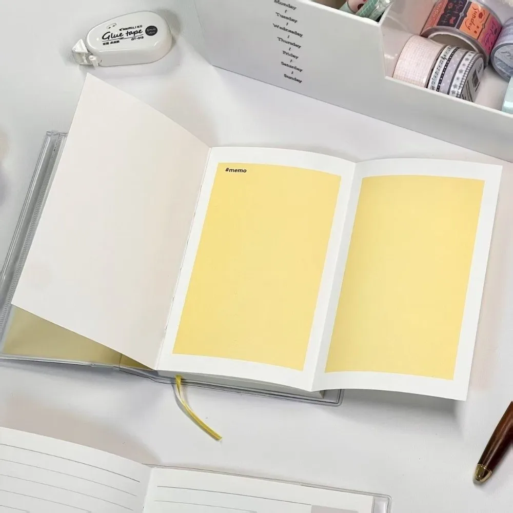 Practical A6/B6 All in One Planner DIY Design Blank Lined Memo Diary Multifunctional Journal Planner Students