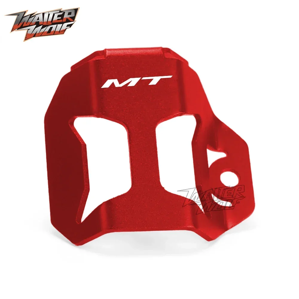 Protectores de tapa de depósito de líquido de bomba de freno trasero para YAMAHA MT 25 03 07 09 10 MT07 MT09 Tracer accesorios de motocicleta MT-07 MT-09 MT03