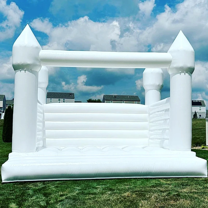 0.55mm PVC inflatable cheap bouncy castles to buy