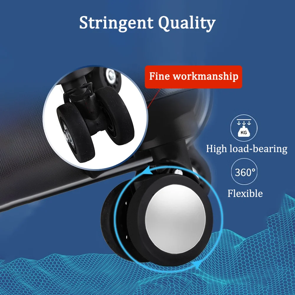 Suitable For Hongsheng Trolley Case Accessories Universal Wheel Suitcase Mute Wheel High Quality Material Maintenance Pulley