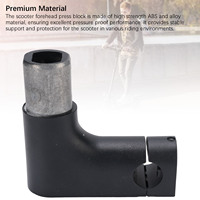 Electric Scooter Forehead Pressure Block High Stability Electric Scooter Forehead Press Block Alloy Stylish Look for M365 Pro