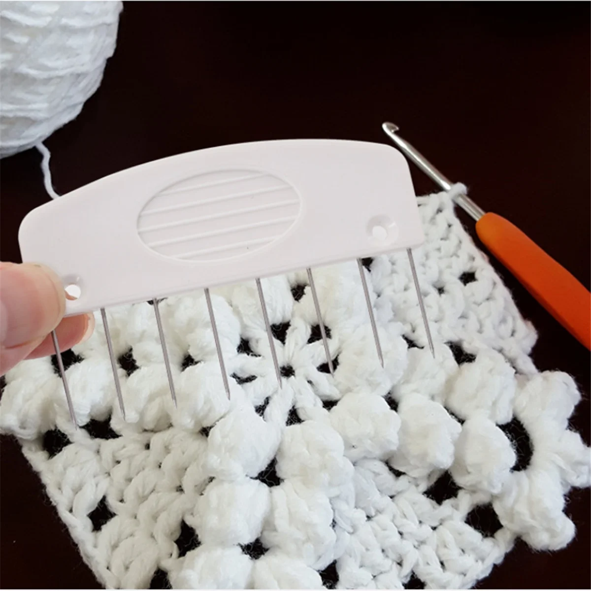 ABXHH 20 قطعة مجموعة حاصرات متماسكة الفولاذ المقاوم للصدأ الحياكة حجب أمشاط ودبوس مع 2 أحجام DIY بها بنفسك لوازم الحياكة متماسكة