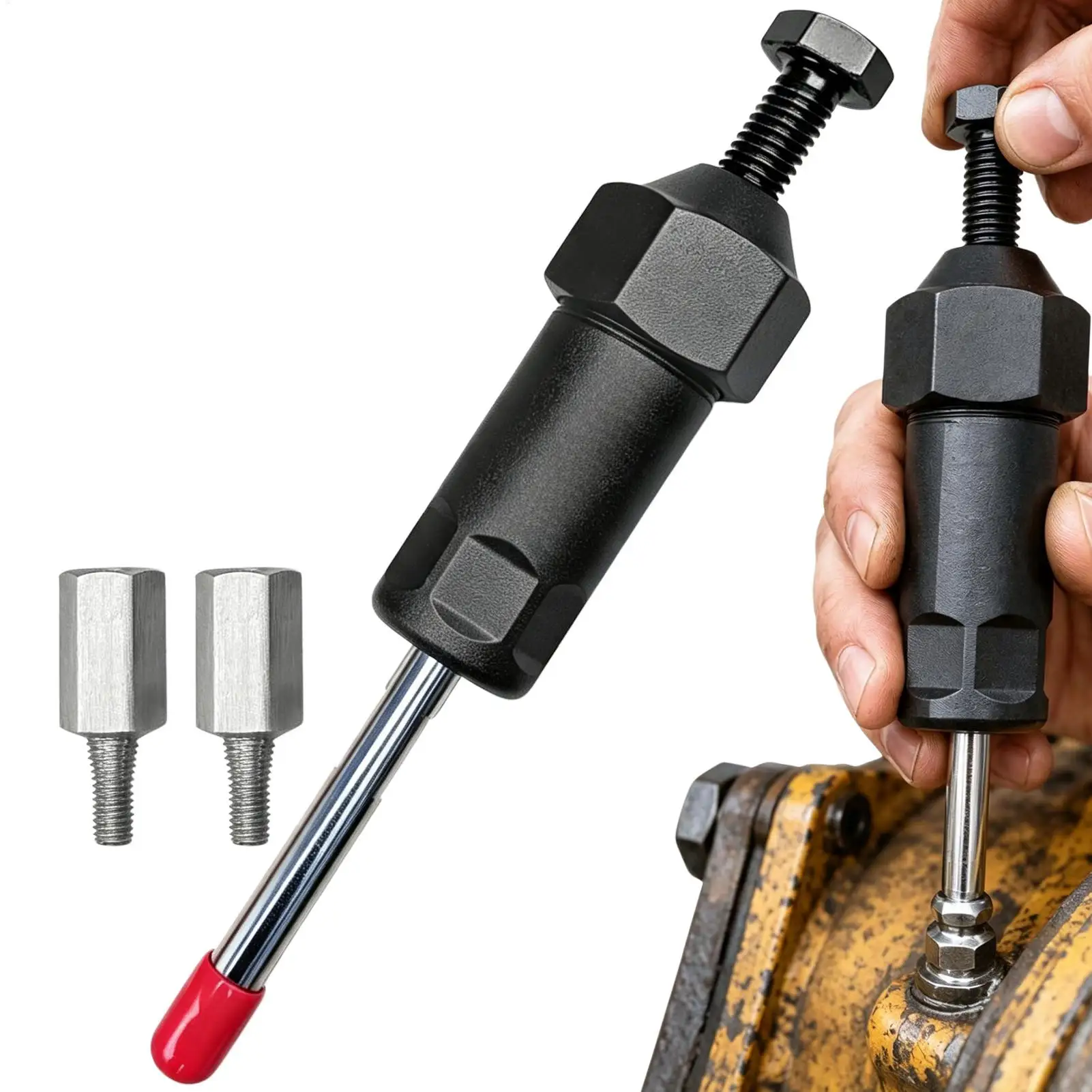 Heavy duty grease fitting cleaning tool M6 M8 Grease Joint Rejuvenator Kit for Auto Tractor Excavator Machinery Maintenance