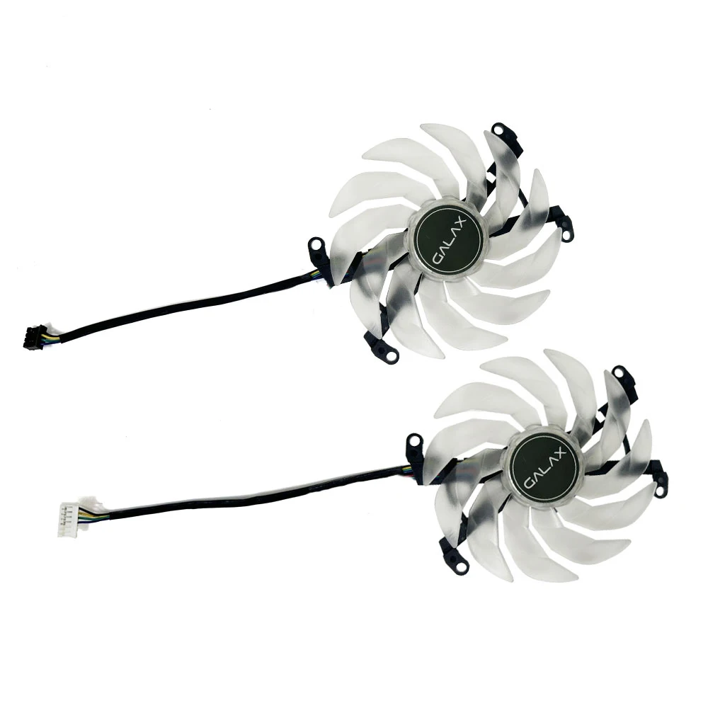 NEW DIY  Transparent Cooling Fan 102mm GFY10015H12SPA 4PIN/6PIN For KFA2 Galax RTX 3060 3060Ti 3070Ti 3070 EX Video Card Fan