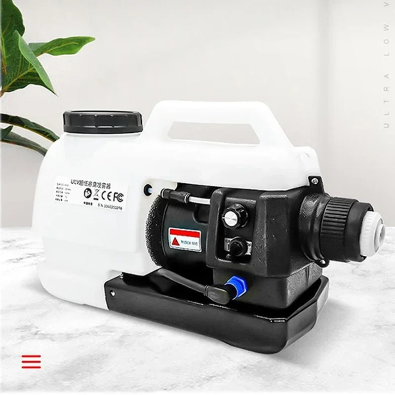 

Portable 220vUltra Low Capacity Lithium Aerosol Spray 5L Portable Disinfection Machine Indoor Outdoor Disinfection And Steriliza
