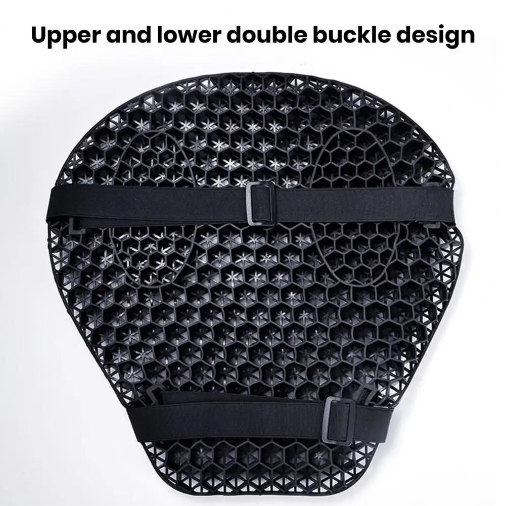 

Gel Cushion Cover Resilient Gel Cushion Motorcycle Seat Cushion 3d Honeycomb Design for Shock Absorption Breathability Comfort