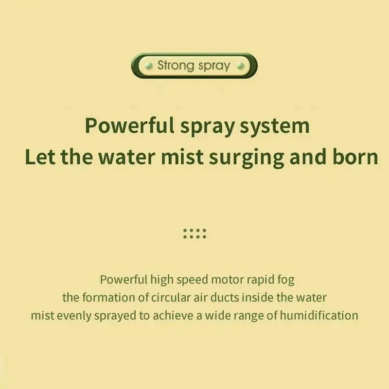 مرطب سطح الطاولة USB صغير المنزل ناشر ضباب صغير مع ضوء الليل LED وعنصر مرشح عالي الكثافة كتم غرفة نوم مستر #3