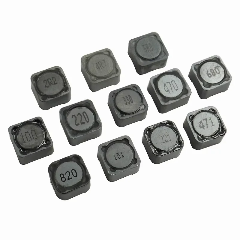 10 шт. CDRH127 CD127 CDRH127 10/15/22/33/47/68 UH 12*12*7 SMD Силовой индуктор 1mh 2R2 3R3 4R7 6R8 Чип-индуктор 100UH 101