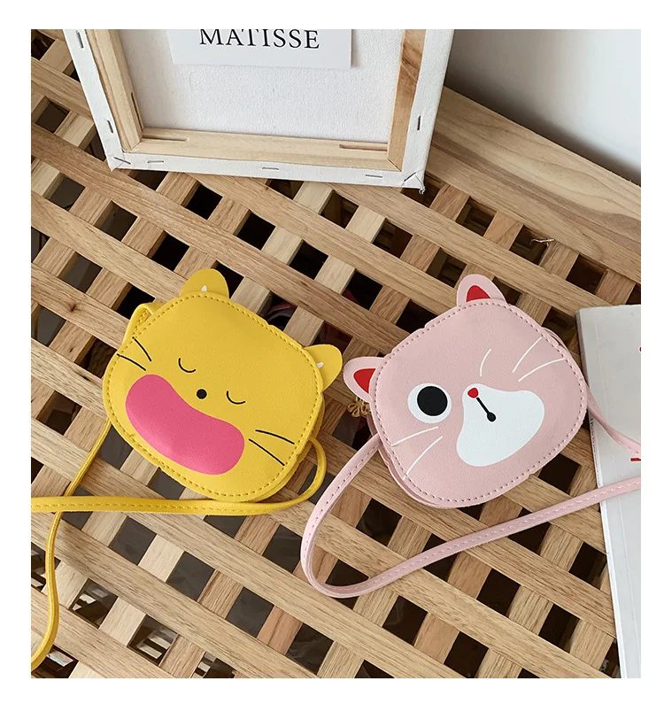 Sacs à bandoulière à la mode pour enfants, portefeuille animal de dessin animé mignon, petit sac à monnaie pour fille, sacs à main d'hectare, nouveau, 2023