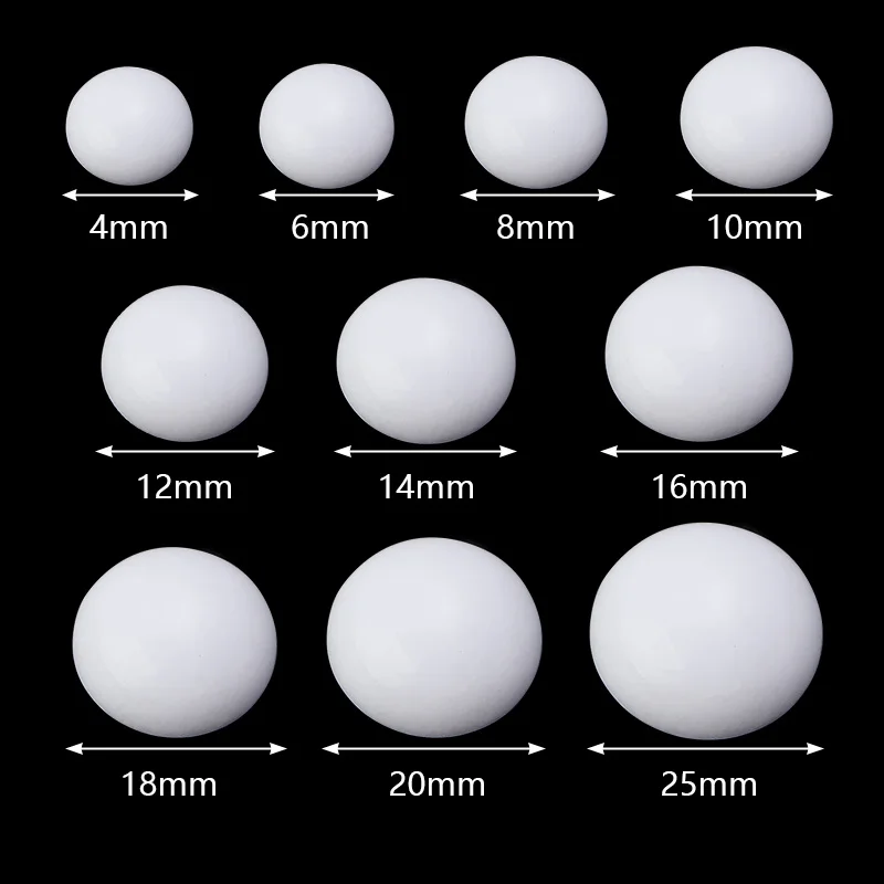 Dc 5-10pcs/lot White Jade Natural Stone Cabochons 4/6/8/10/12mm For Diy Ring Earring Necklace Making Jewelry Findings