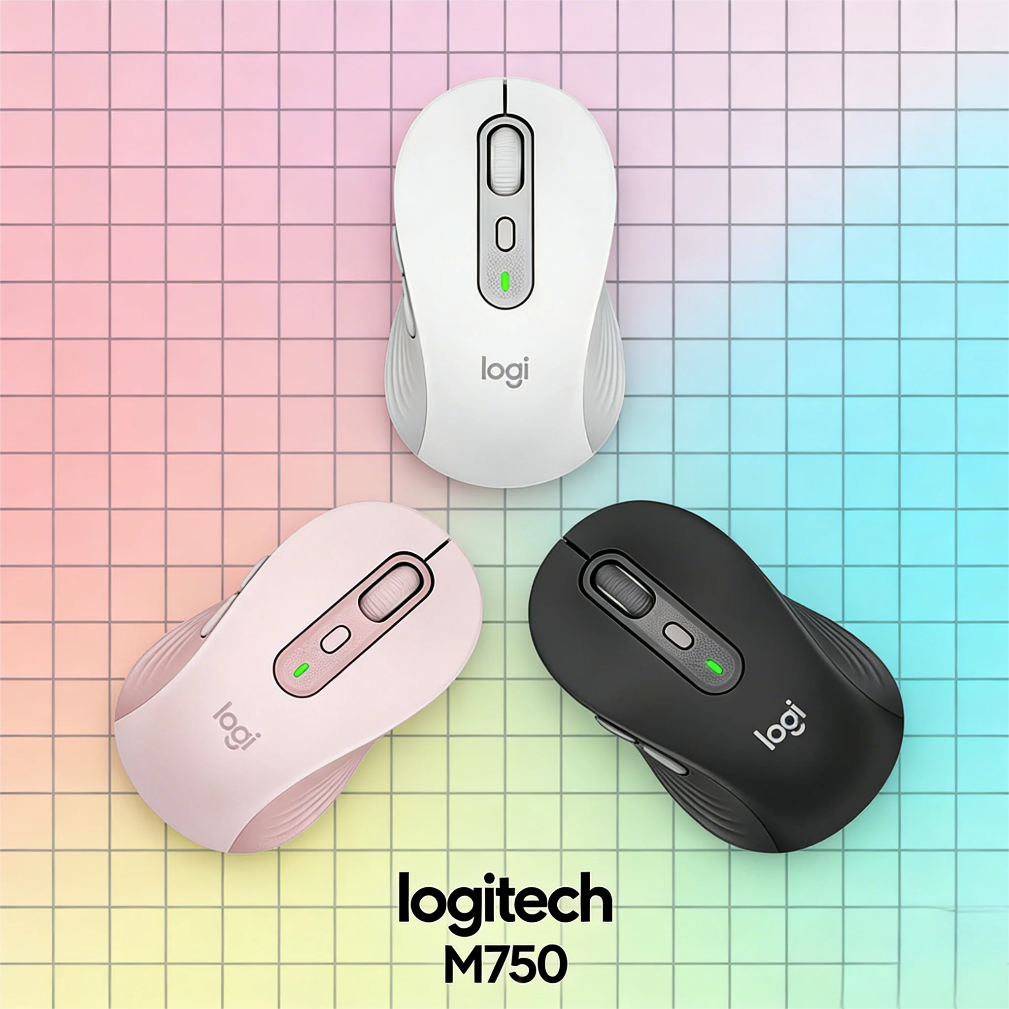 

M750 Dual-Mode Wireless Mouse Logi Bolt Receiver Multi-Device Cross-Platform Work