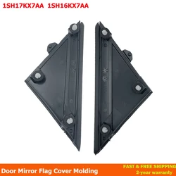 For FIAT 500 2012-2017 Molding Door Mirror Triangle Plate Cover Flag Cover Front Window A-pillar Triangle 1SH17KX7AA 1SH16KX7AA