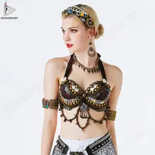 Gypsy Belly Dance Bra with Beading #2