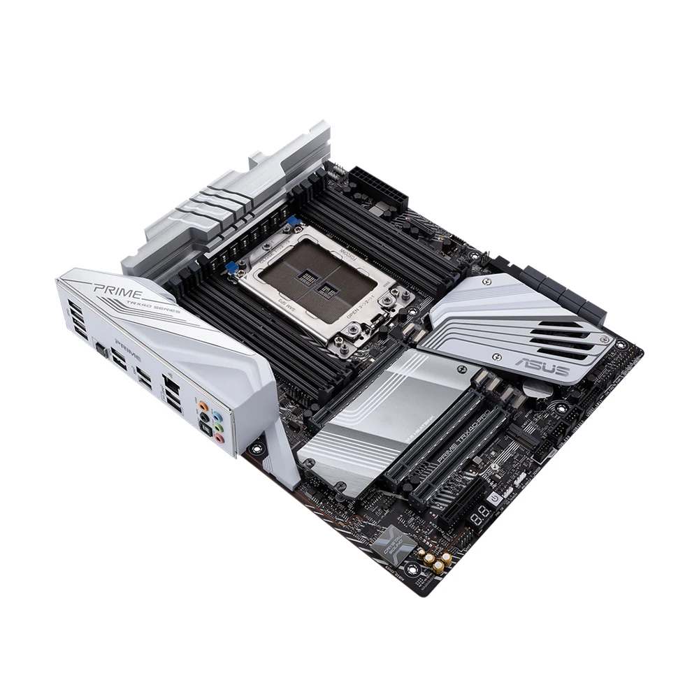 Imagem -05 - Placa-mãe Asus-prime Trx40-pro Suporta Soquete Strx4 3960x 3970x 3990x Cpu Memória Ram Ddr4 4666 Mhz Nvme M.2 Sata Pcie 4.0