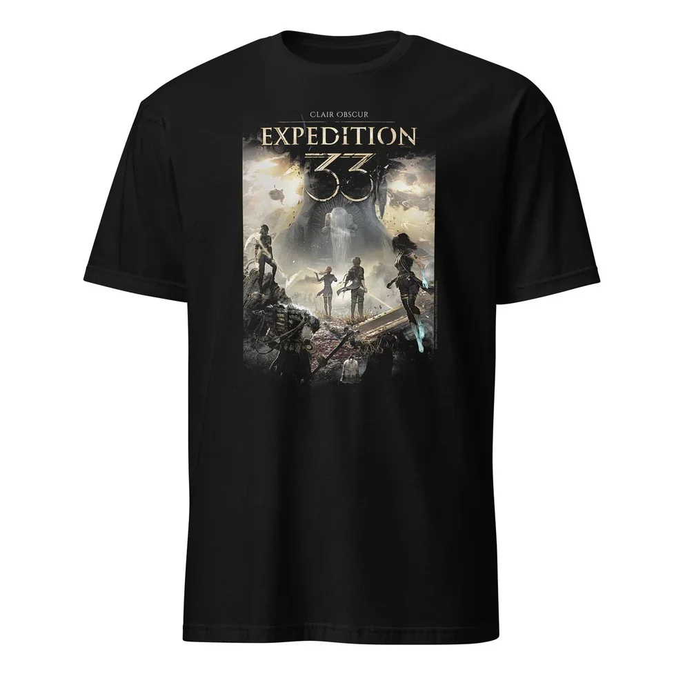 

2026 New Expedition 33 Game Peripheral Pure Cotton T-shirt Men Women Fashion Casual Short Sleeved Shirt Spring and Summer New