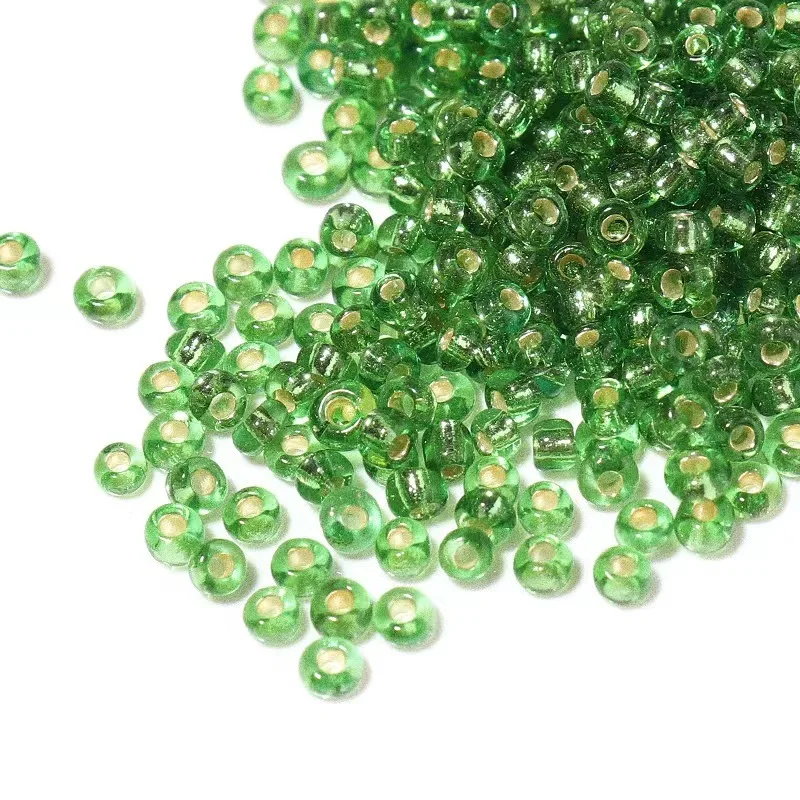 Petites perles de rocaille en verre de 2 3 4mm, pour la fabrication de bijoux, Bracelet, collier, perles de rocaille en verre, perles d'espacement amples, vente en gros