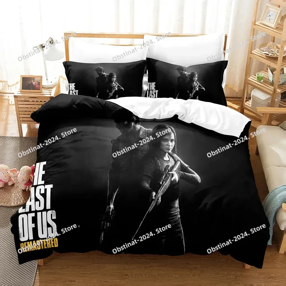 

3D The Last Of Us Bedding Sets Duvet Cover Set With Pillowcase Twin Full Queen King Bedclothes Duvet Cover