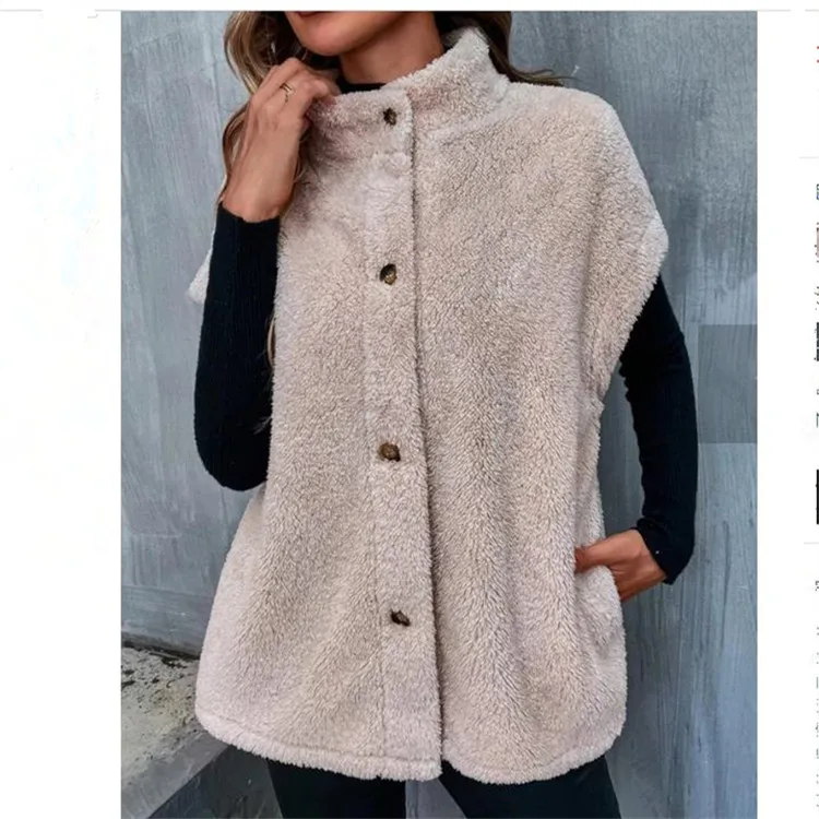 Women's Plush Jacket for Autumn Winter