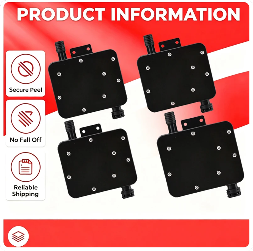 4PCS Inkjet Compatible for Seiko 510 Damper of Infinity Challenger Crystaljet Phaeton Solvent SPT510 Printhead Ink Dumpers