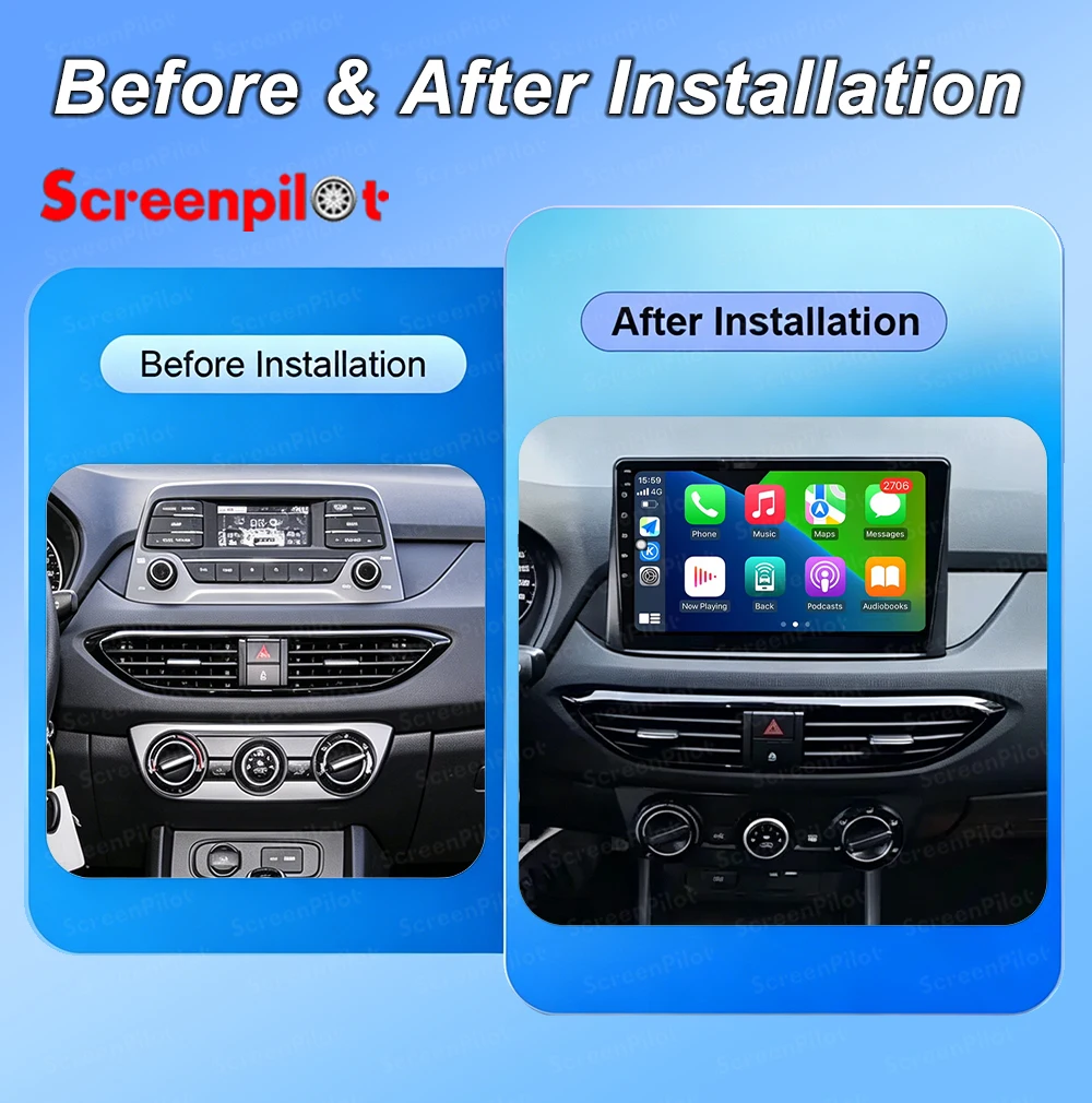 Android 16 For Hyundai Celesta Elantra 2017 2018 9 Inch Car Radio Stereo Head Unit Multimedia Video Player 2K QLED 9 Inch 5G RDS