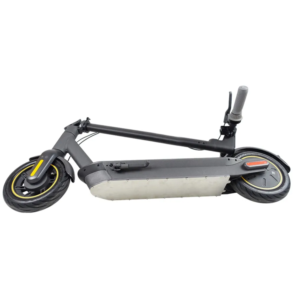 Stainless Battery Bottom Cover With Waterproof Ring 530x133 Mm For Ninebot Max G30 E-Scooter Chassis Shield Protection Cover image 2