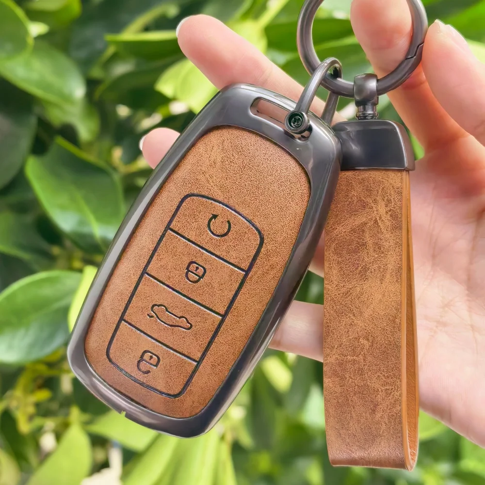 Car Shell Fob Holder for Chery Tiggo 8 Pro Tiggo 8plus New 5 Plus 7 Pro 4 Tiggo 4 5X 7 Pro 8 Exeed Txl Tx Lx Car Key Case Cover