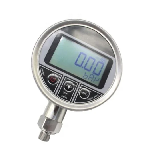 2026 High Accuracy USB Digital Pressure Gauge PSI, BAR , KPA , Kg/cm2 , Five Kinds of Unit Selection