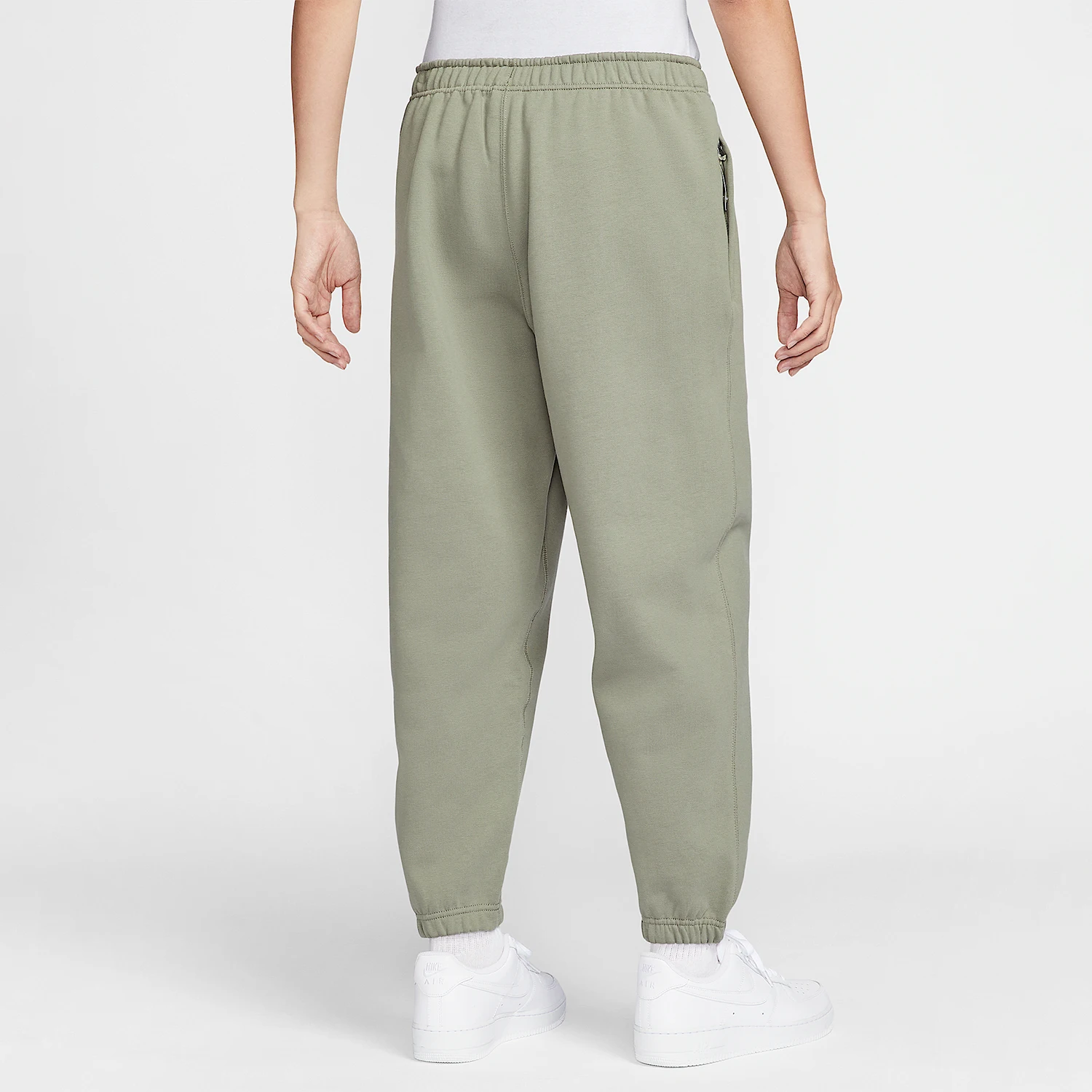 Nike Original Solo Swoosh Herren-Fleecehose mit lockerem Bündchen DX1365-320