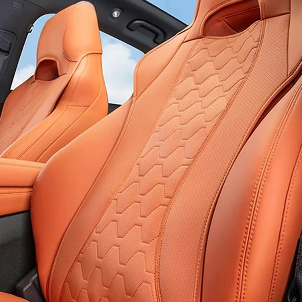 

For BYD Sealion 7 Sea Lion 07 EV 2025 2024 Car Seat Covers Cushion Breathable Back Cushion Durable Protective Pad Accessories