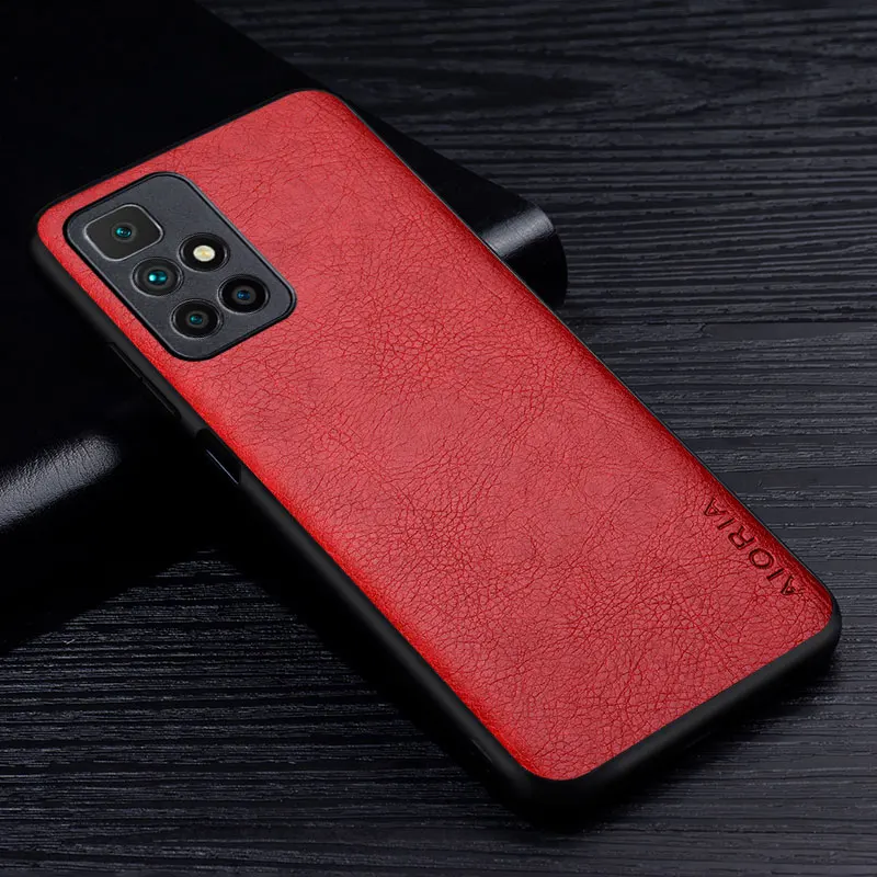 Premium PU Leather Case For Xiaomi Redmi 10 2022 10A 10C 10X Pro 9 9A 9C 9T 8A 7A 6 Retro Litchi Protective Back Cover Funda