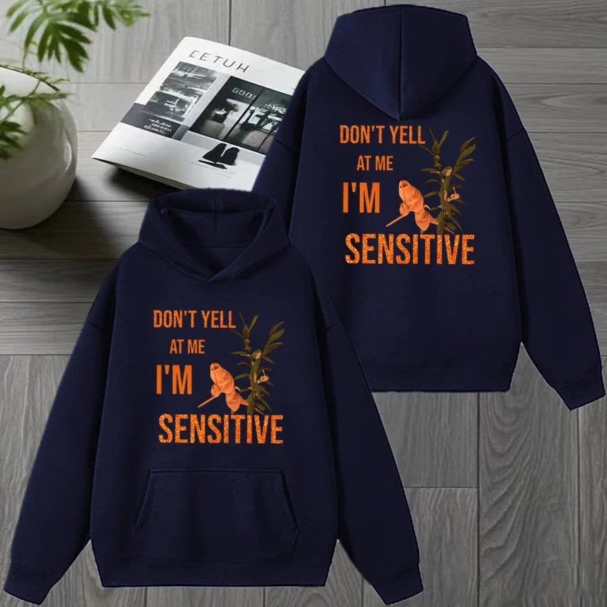 2025 جديد في ماركوس دودة ميمي مزدوجة الوجهين الرسومات قلنسوة سوداء الرجال النساء harajuku كنزة صوف للجنسين عادية البلوز