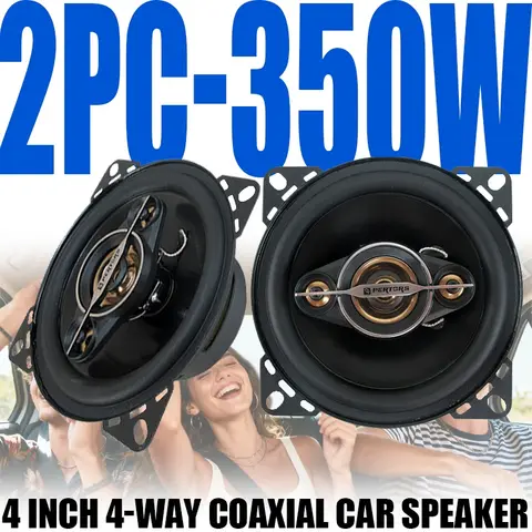 4 pouces 700W (350W * 2) haut-parleurs de voiture caisson de basses Coaxial universel Audio automobile HiFi musique gamme complète fréquence haut-parleur stéréo de voiture