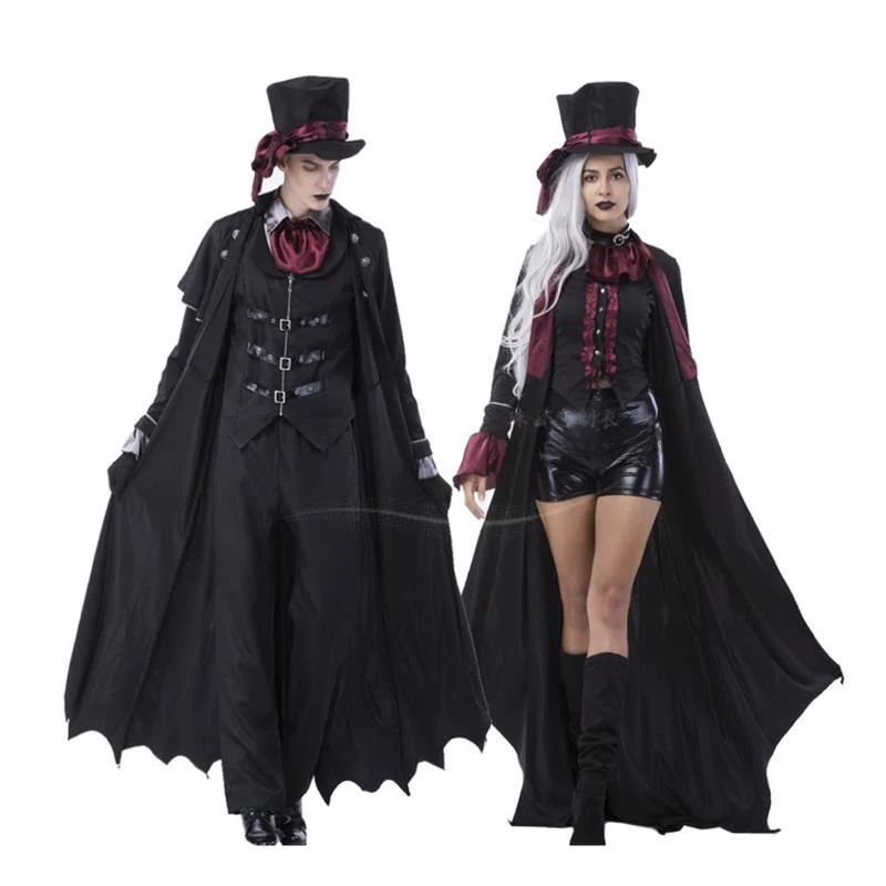Halloween Cosplay Paar Kostüm Rollenspiel Männer Frauen Kleidung Elastisches Spandex Material Chinesischer Hersteller