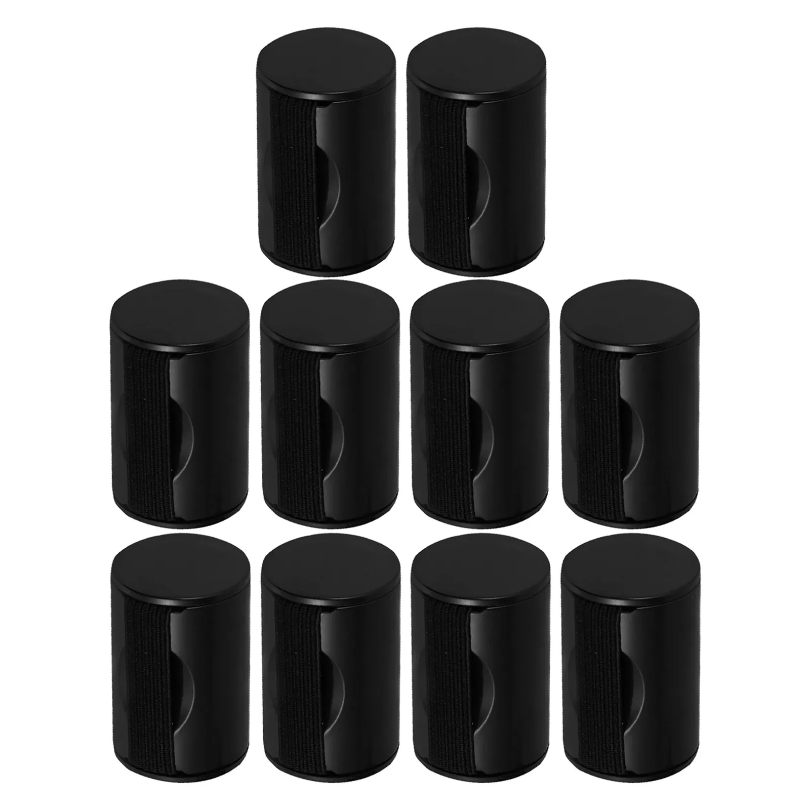 10 maracas de dedo, instrumentos de percusión tipo martillo de arena, para guitarra, ukelele, banjo y práctica de ritmo.