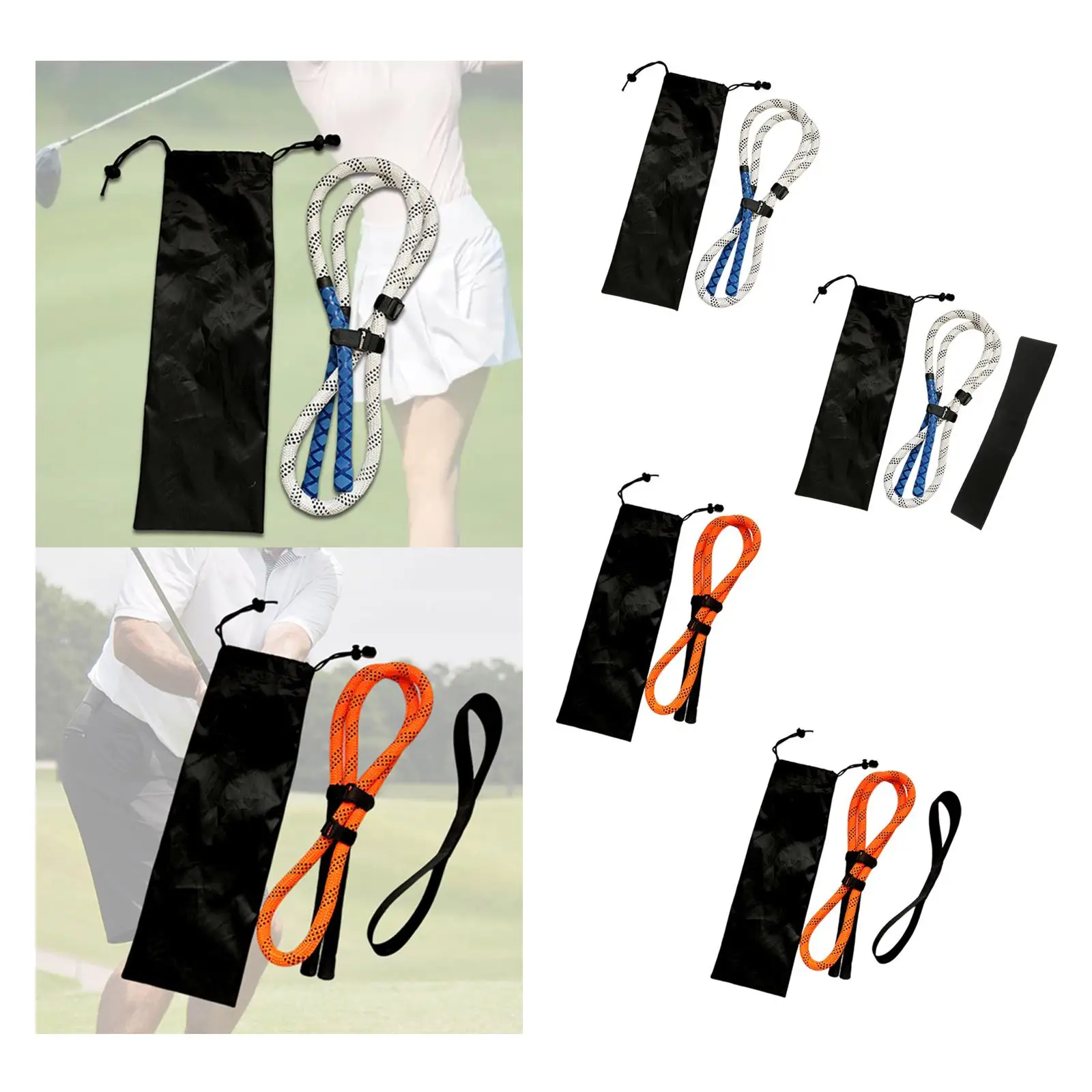 

Тренажер для гольфа с веревкой для начинающих, оборудование для улучшения скорости загорания, ритм, противоскользящее оборудование для упражнений, прочное