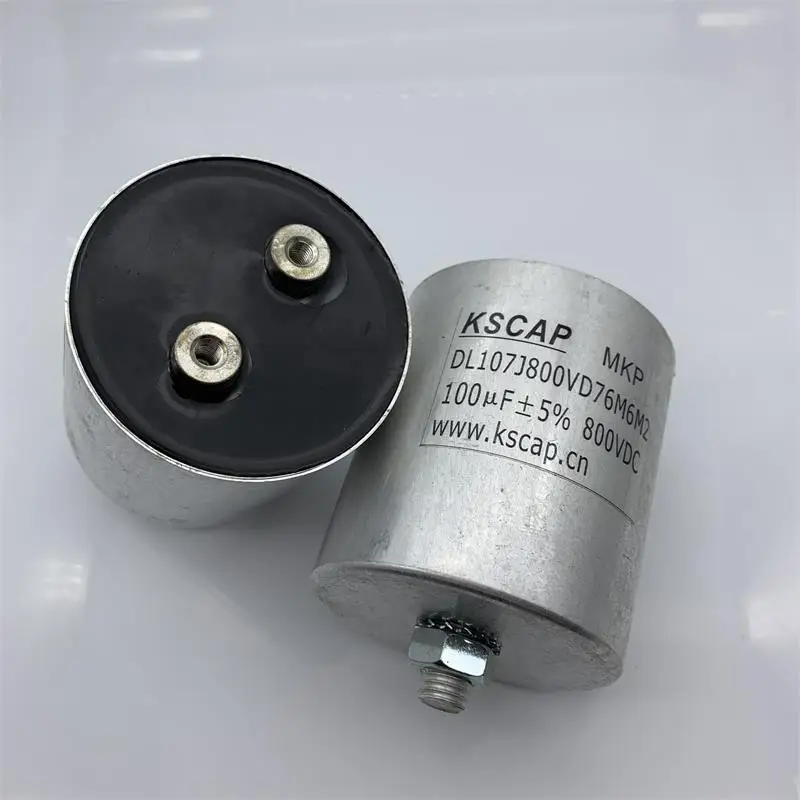 KSCAP MKP-DL 100UF 800V IGBT inverter welding machine high-frequency high-voltage filter electrodeless capacitor 85*77MM