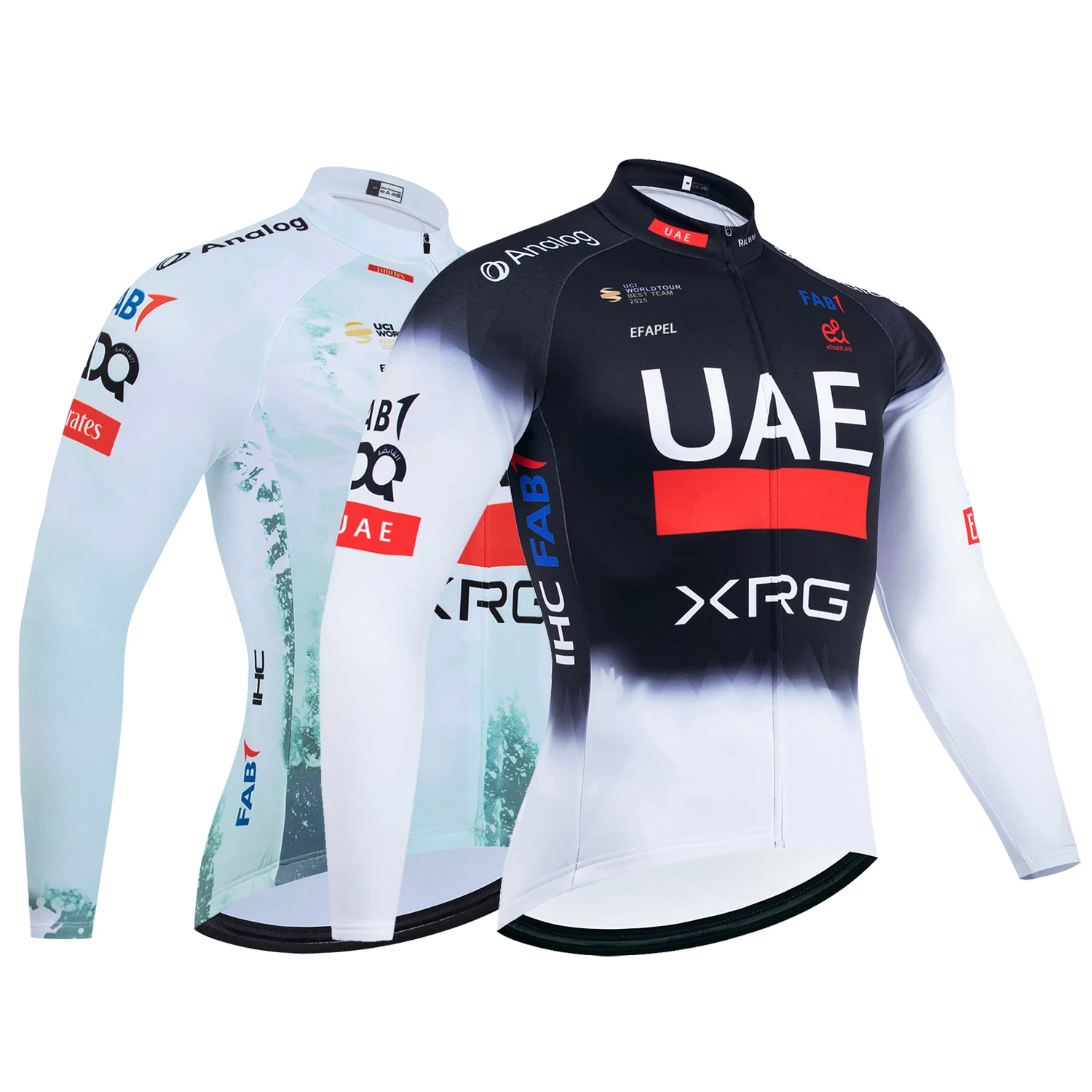 AliExpress EFAPEL New 2026 Cycling Jersey Winter UAE Team Bike Maillot Jacket Quick dry Ropa Ciclismo  Summer Pro Bicycle Jersey Clothing