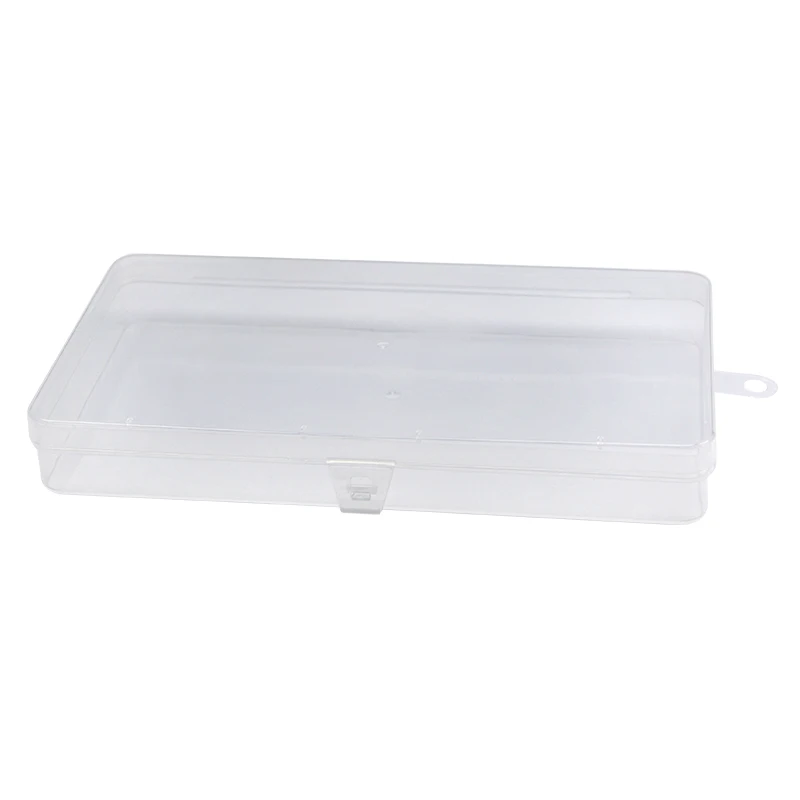 Transparent plastic storage box, cosmetics, pharmaceuticals, jewelry, electronic components packaging, DIY toy storage box