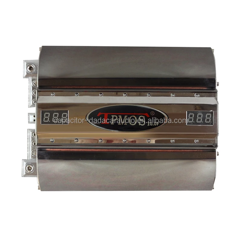 CEOBBLIFE L004car Audio Digital Display Capacitor  Car Audio Accessories Electrolytic  Capacitor Hybrid Capacitor Car Amplifier